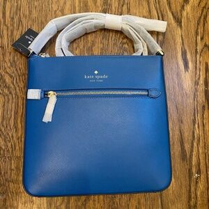 Kate Spade Sadie North South Women's Crossbody Purse - Blue
